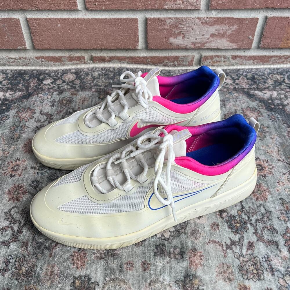 Nike SB Nyjah Free 2 Tokyo Olympics / Men US 10 / White Skateboarding CU9220-100
